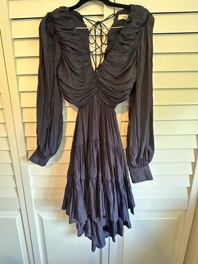 Mustard Seed Navy Slip Dress